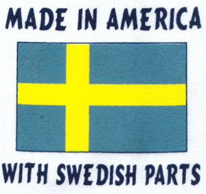 Baby Bib - Made in America with Swedish Parts
